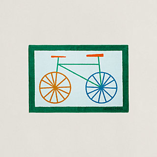 HERMES∽Tapis de plage Canoe H∽ビーチマット カノエH パリ☆ les-cabanes-beach-towel--